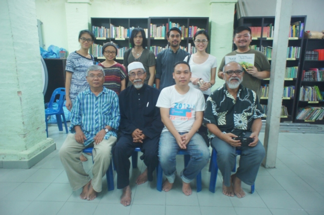 Representatives from Kampung Bandar Dalam, Lostgens' and Goethe-Institut